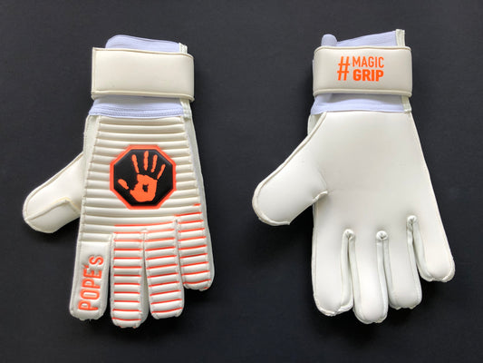 Torwarthandschuh Captor Guard #PopOrange Fingerschutz